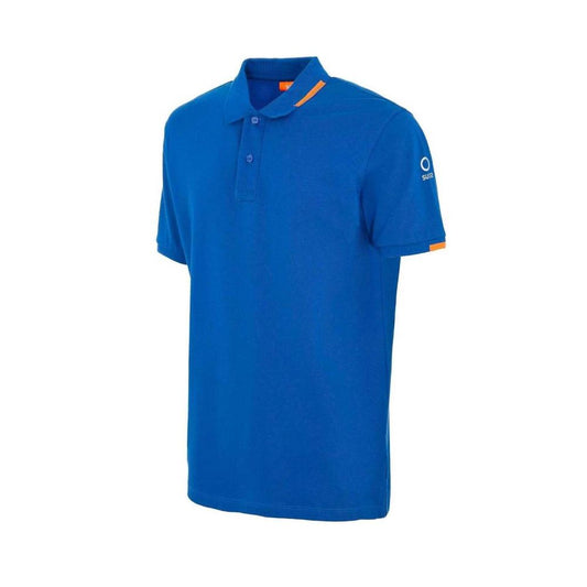 Suns Blue Cotton Polo Shirt