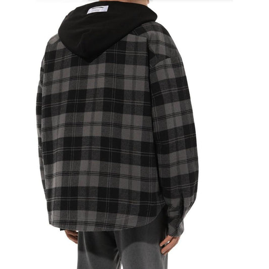 Diego Venturino Gray Cotton Jacket