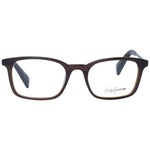Guess Black Women Glasses Frame with plastic full-rim square design, demo lenses, and branded case. Size 49-15-140. Spring hinge included.