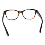 Full-rim Guess Brown Women Glasses Frame, square style, acetate material with demo lenses, tortoise shell design, size 51-16-140.