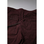 Dolce & Gabbana Maroon Cotton Cargo Jogger Sweatpants Pants PAN75208-52