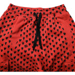 Dolce & Gabbana Red Hearts Cargo Jogger Men Sweatpants Pants