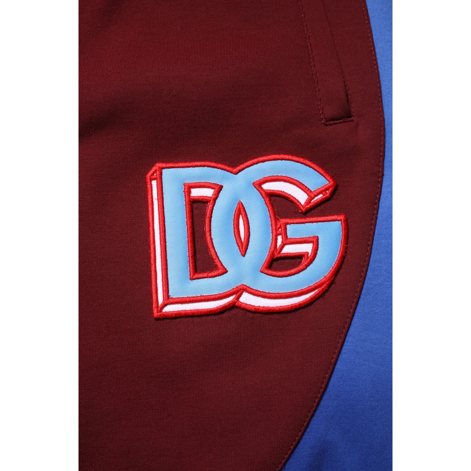 Dolce & Gabbana Multicolor Cotton Men Jogger Sweatpants Pants