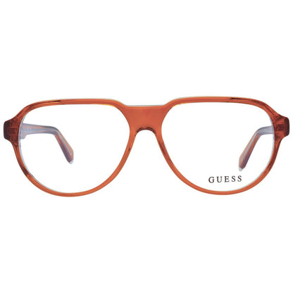Guess Orange Men Glasses Frame