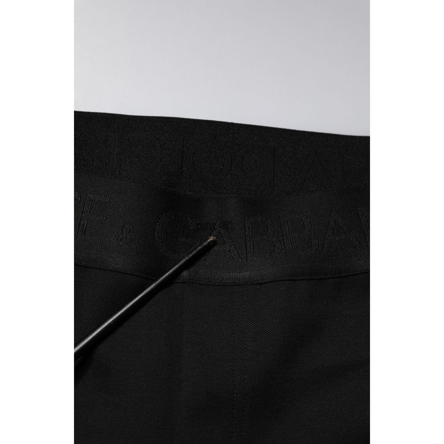 Dolce & Gabbana Black Cotton Jogger Men Sweatpants Pants PAN75200-48
