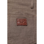 Dolce & Gabbana Brown Cotton Stretch Chino Pants