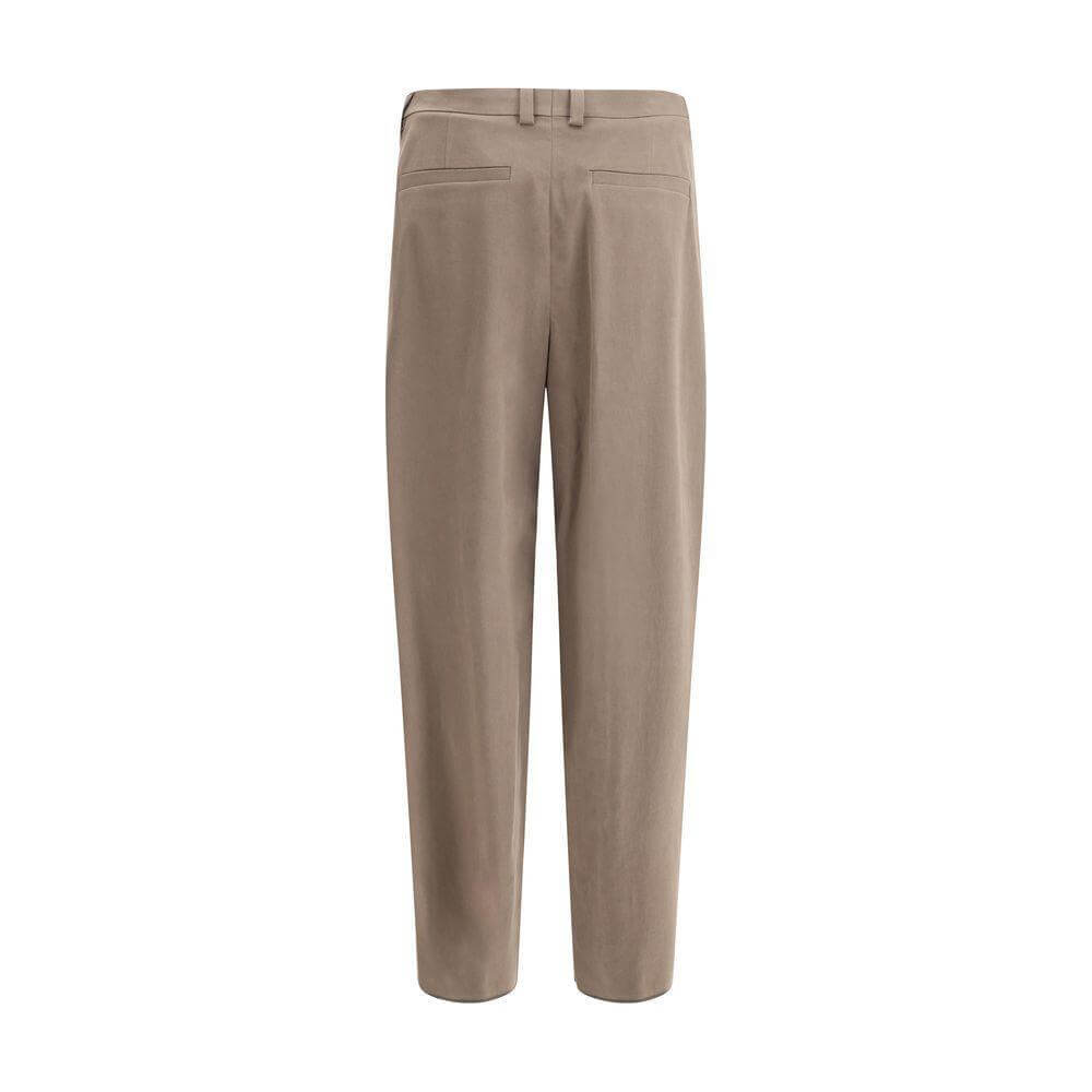 Ferragamo Cotton Wide-leg Pants FE-782861004-IT50 | L