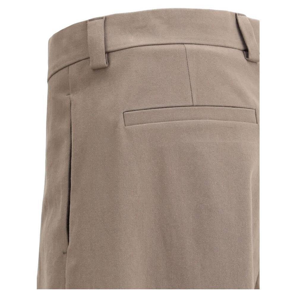 Ferragamo Cotton Wide-leg Pants FE-782861004-IT50 | L
