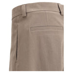 Ferragamo Cotton Wide-leg Pants FE-782861004-IT50 | L