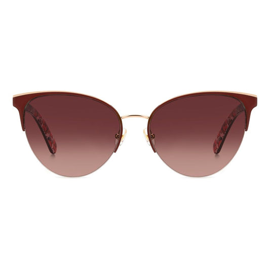 Kate Spade Red Metal Sunglasses KSIZARAGSC9AF73XAC