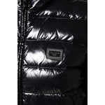 Dolce & Gabbana Black Logo Plaque Full Zip Puffer Jacket JKT41376-42