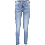 Guess Jeans Light Blue Cotton Women Jeans