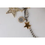 Dolce & Gabbana Silver Gold Brass Embellished Waist Chain Belt SMY10414-S