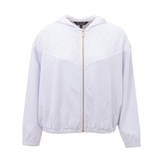 Armani Exchange Chic White Viscose Sweater for Women AR-3991666-S