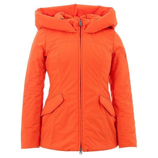 Peuterey Elegant Orange Polyester Jacket for Women PE-3610670-IT42|M