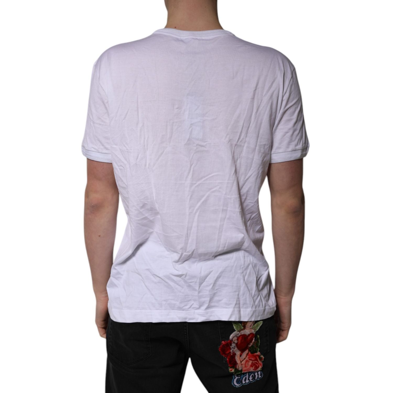 Front view with bag zipped and handles upright.