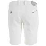 Yes Zee White Cotton Short
