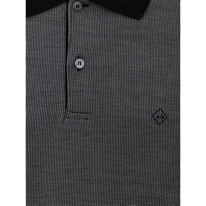Dunhill Black Cotton Polo Shirt