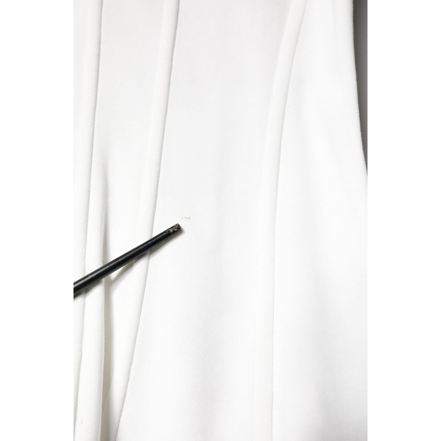 Dolce & Gabbana White Cotton Blend 3/4 Sleeves Blouse Top