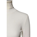 Dolce & Gabbana Cream Long Sleeves Turtleneck Slim Sweater