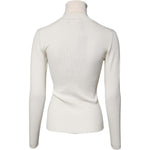 Dolce & Gabbana Cream Long Sleeves Turtleneck Slim Sweater