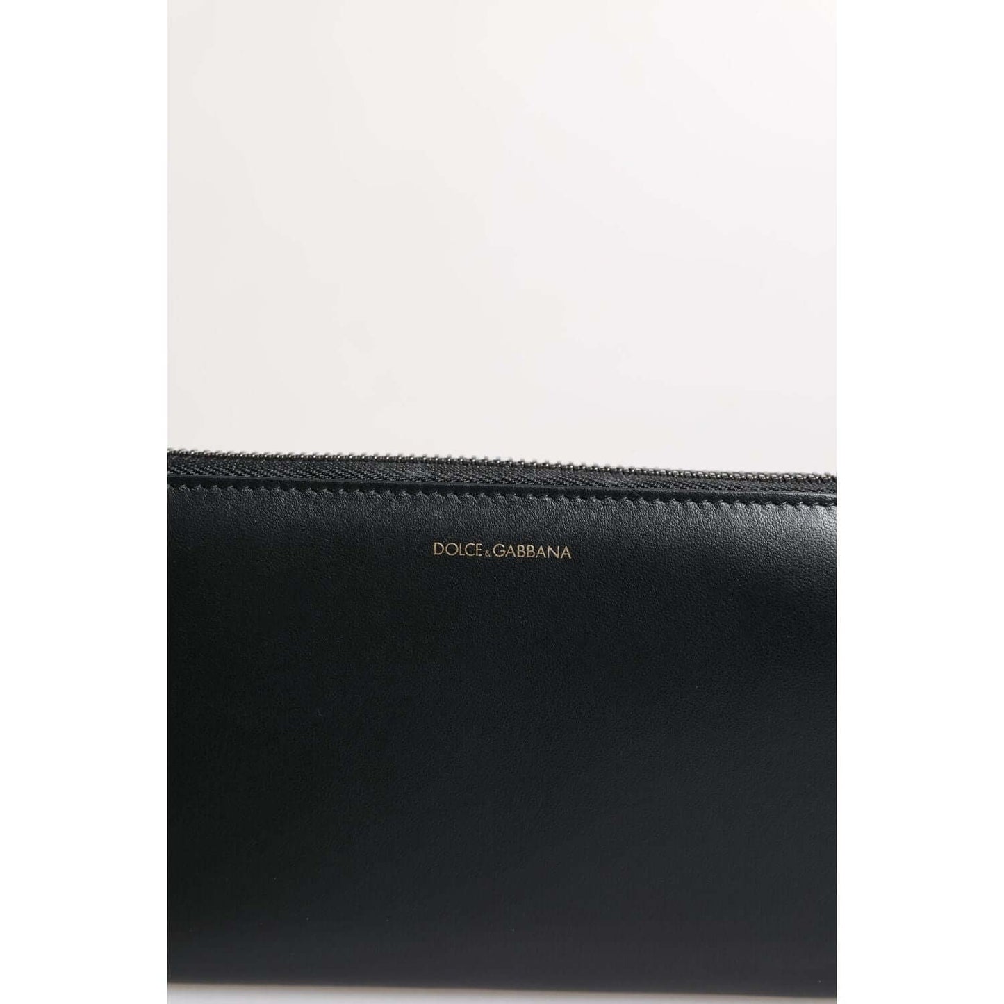 Dolce & Gabbana Black Blue Exotic Leather Embossed Continental Wallet BAG4619