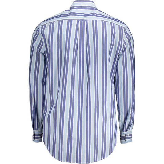 Gant Light Blue Cotton Men Shirt GA-3368-S