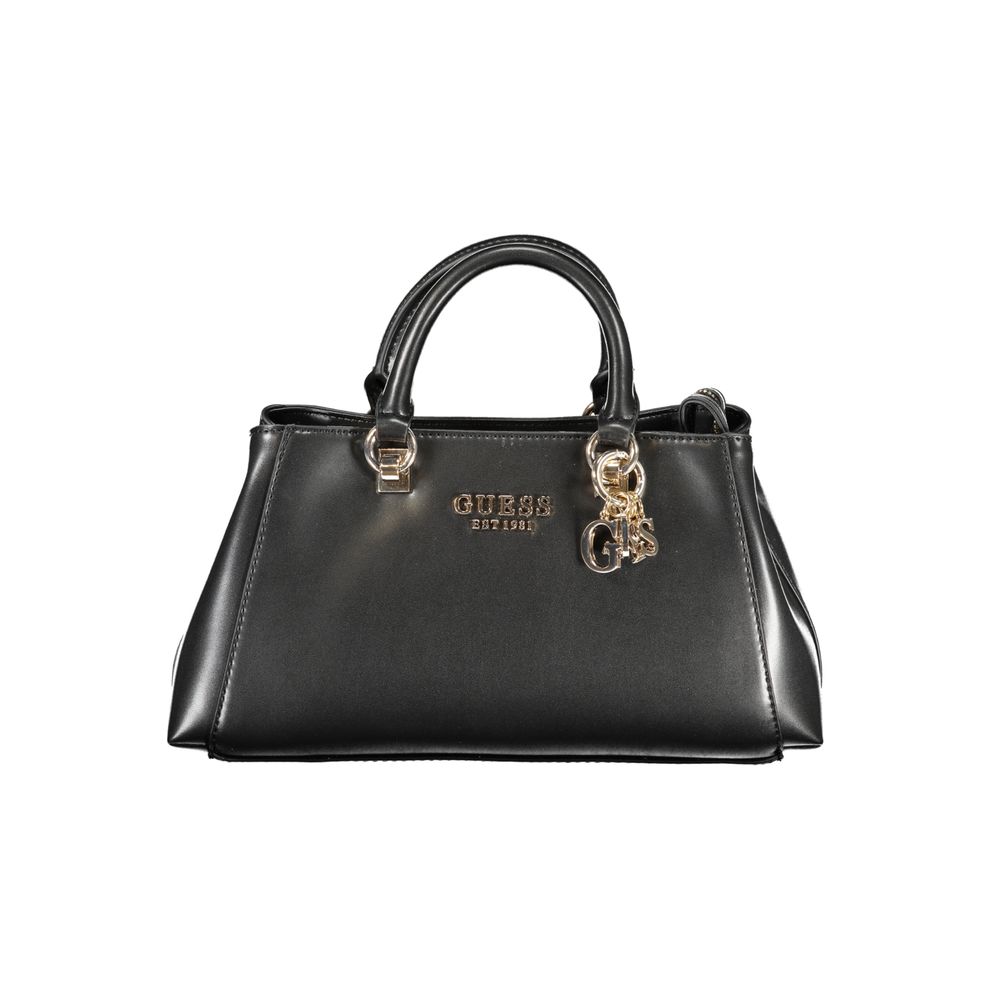 Front view with bag zipped and handles upright.