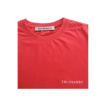 Trussardi Beachwear Red Cotton Men T-Shirt