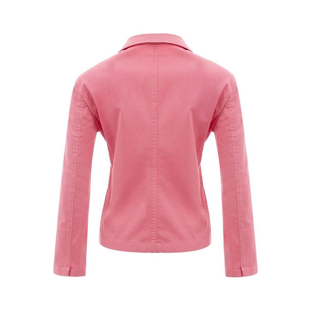 Lardini Elegant Pink Cotton Jacket for Her