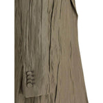 Gabriela Hearst Ruched silk Mairi Blazer GA-2255083S127GNM-IT44 | L
