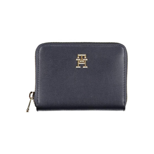 Tommy Hilfiger Blue Polyethylene Women Wallet