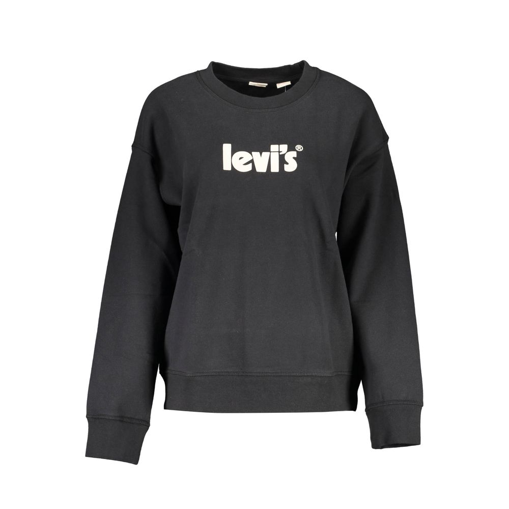 Levi's Black Cotton Sweatshirt