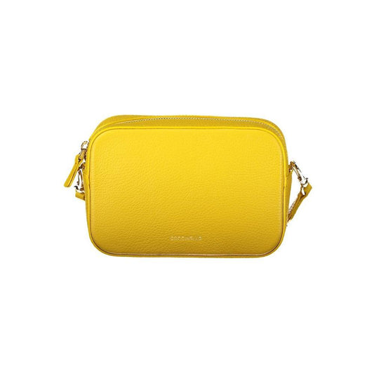 Coccinelle Yellow Leather Women Handbag