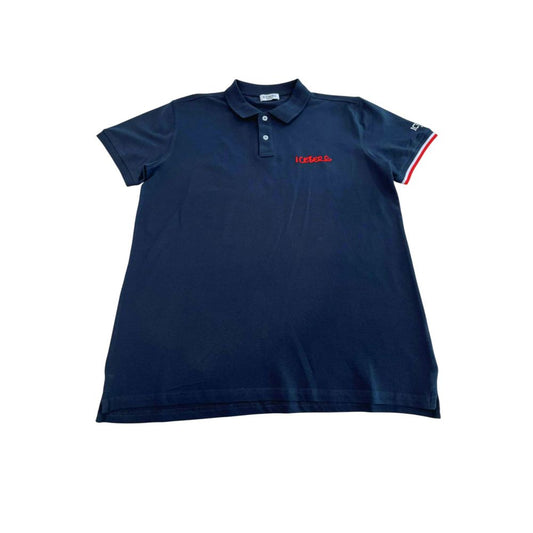 Iceberg Blue Cotton Men's Polo Shirt IC-24792-S