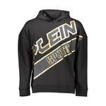 Plein Sport Black Cotton Men Sweater
