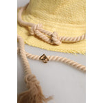 Dolce & Gabbana Yellow Cotton Wide Brim Bucket HAT9696-59