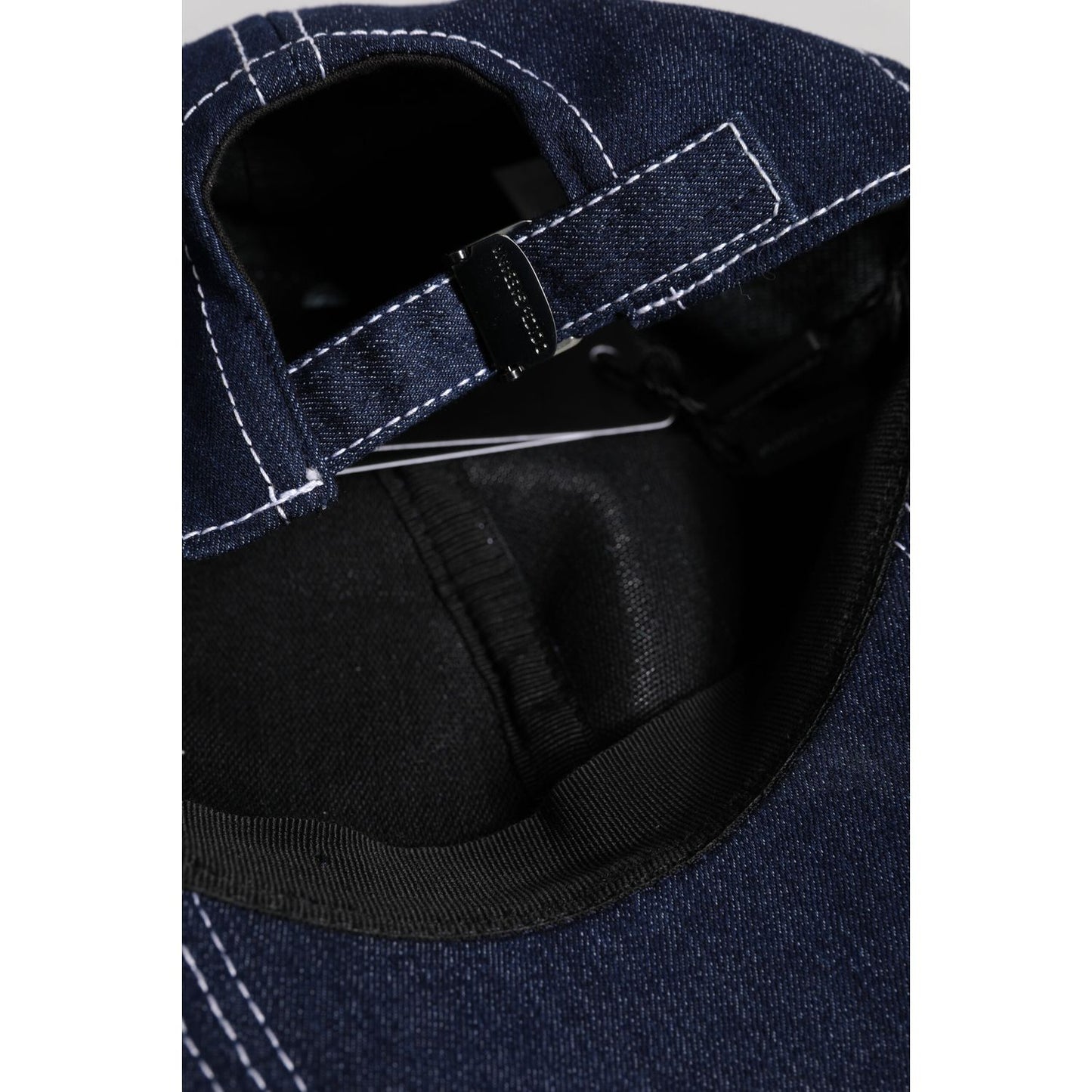 Dolce & Gabbana Blue Crystal Embellishment Baseball Cap HAT9651-57