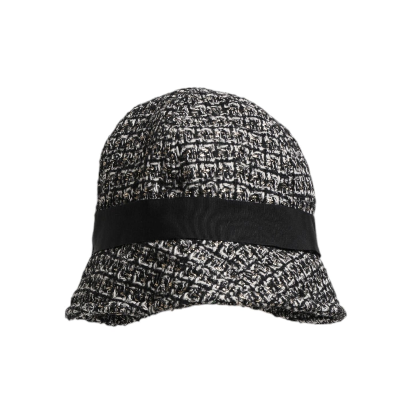 Dolce & Gabbana Black Cotton Blend Bucket Hat HAT9724-57