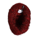 Dolce & Gabbana Red Viscose Tinsel Wide Brim Bucket Hat HAT9740-58