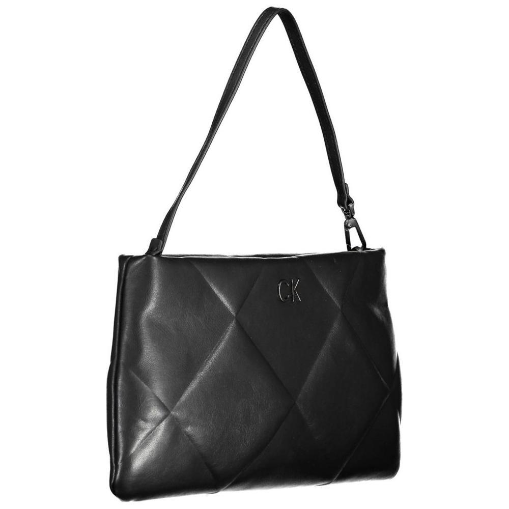 Calvin Klein Black Polyester Handbag