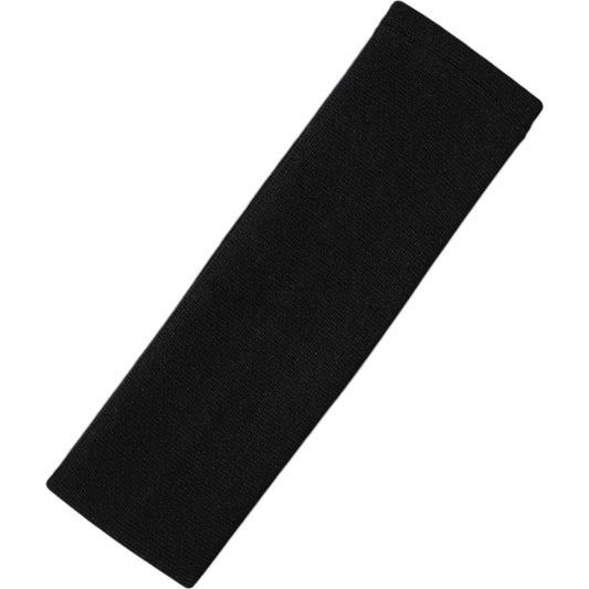 Dolce & Gabbana Black Cashmere Knitted Women Head Band Hat HAT9807