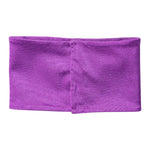 Dolce & Gabbana Purple Nylon Stretch Women Neck Warmer Scarf HAT9811