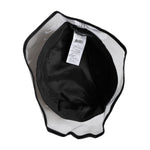 Dolce & Gabbana Black Nylon PVC DG Logo Bucket Hat HAT9835-57
