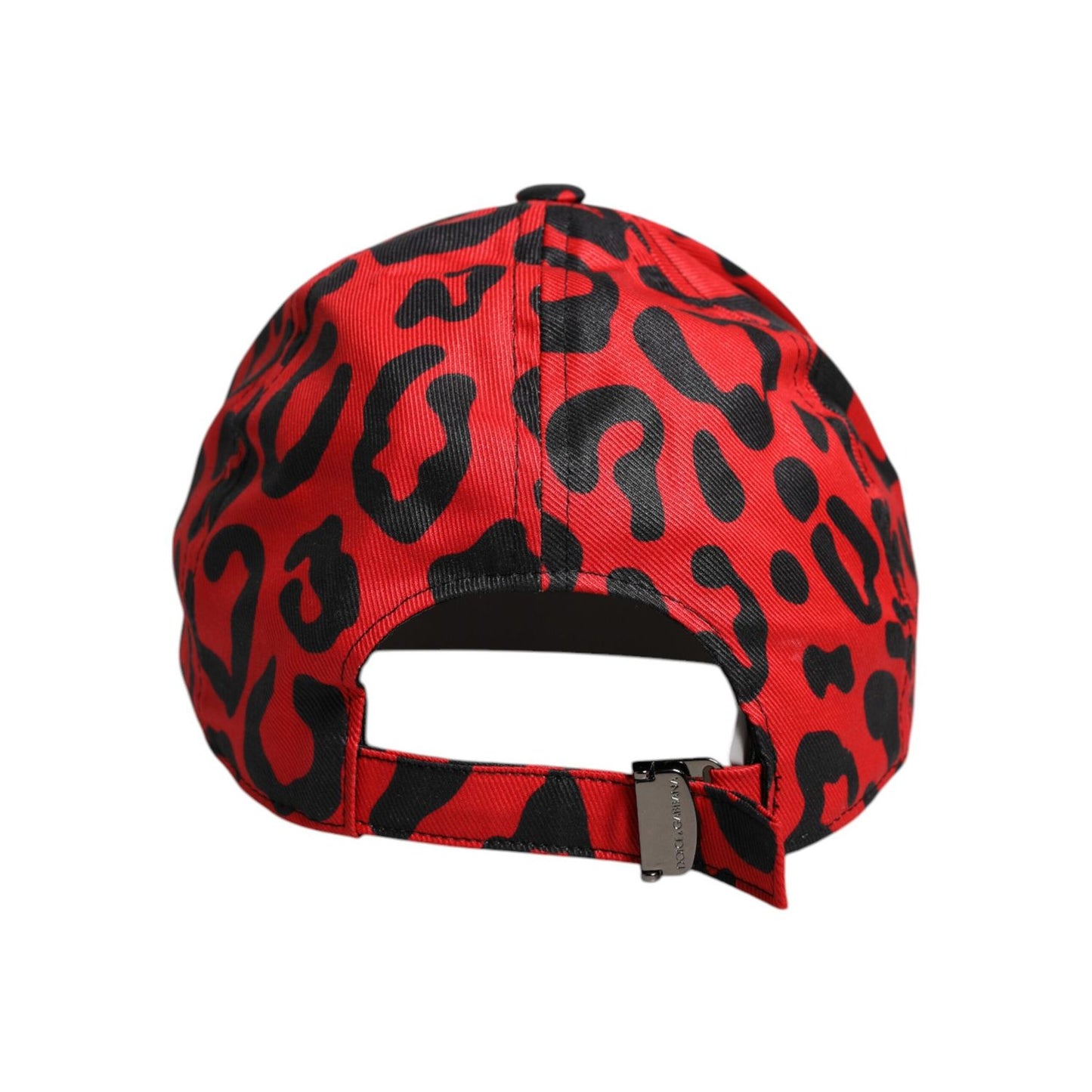 Dolce & Gabbana Red Cotton 6 Panels Women Baseball Cap HAT9841-57