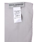 Dolce & Gabbana Purple Silk Rectangle Wrap Shawl Scarf MS7481