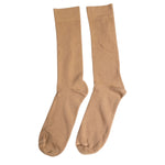 Dolce & Gabbana Brown Solid Cotton Mid Calf Men Socks SCS2229-L