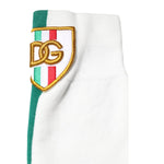 Dolce & Gabbana Multicolor Cotton DG Logo Patch Mid Calf Socks SCS2259-L