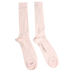 Dolce & Gabbana Ivory Cotton Stretch Logo Over Calf Socks SCS2214-L