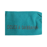 Dolce & Gabbana Green Gray Stretch DG Logo Mid Calf Socks SCS2216-L